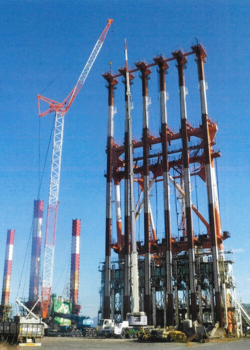 サンド・ドレーン船 解体工事